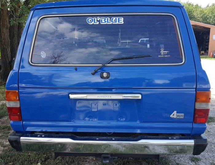 1987 Toyota Land Cruiser Restored OL' Blue