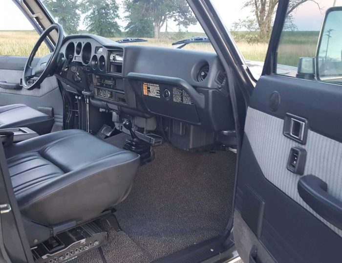 1988 Toyota Land Cruiser FJ62 Original For Sale Restored Passenger Seat