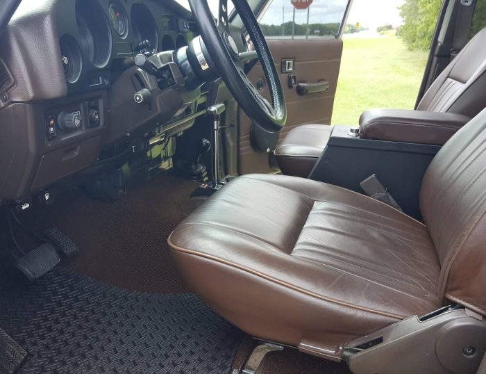 1989 Toyota Land Cruiser FJ62 For Sale Leather Seats