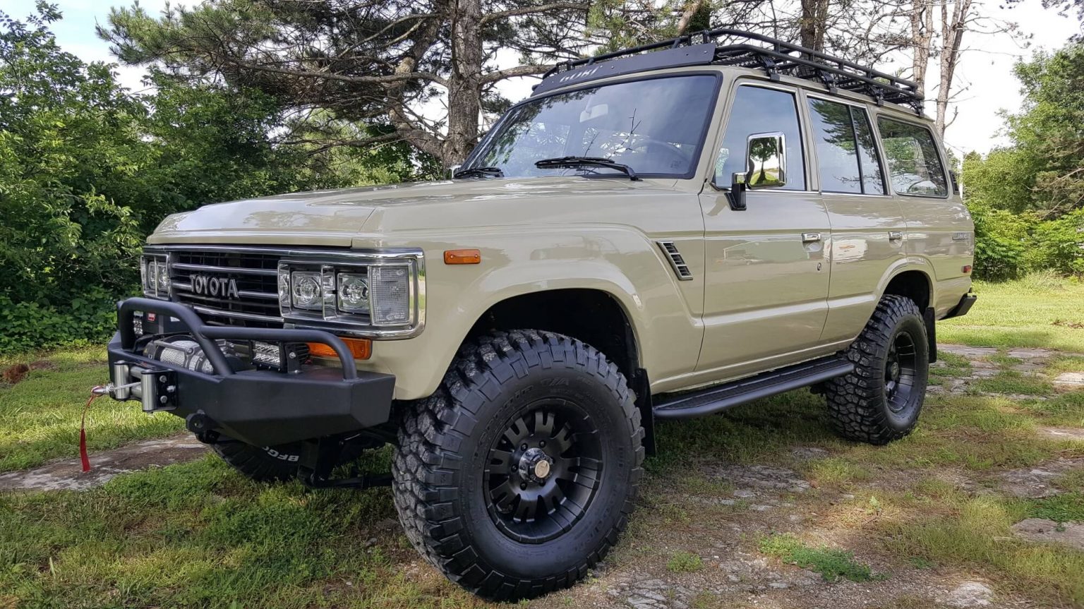 Restored Toyota Land Cruiser for Sale Used FJ62 Upgrades LCR