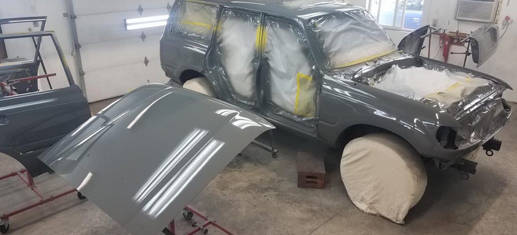 painting a land cruiser grey