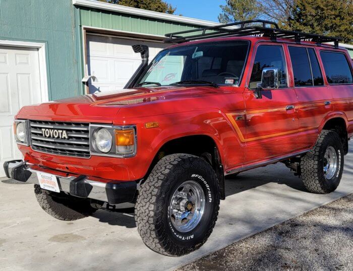 1986 Toyota Land Cruiser for sale side view