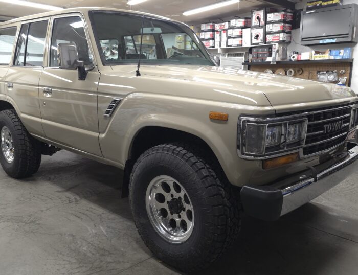 Custom Toyota Land Cruiser With V8 Engine Conversion