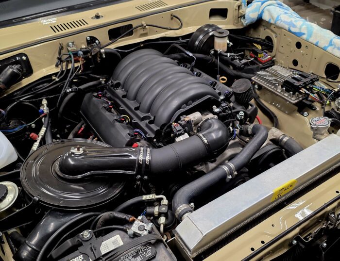 Restored Land Crusier V8 Swap