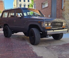 Toyota Land Cruiser FJ62 for sale, restored charcoal gray, Land Cruiser Restorations